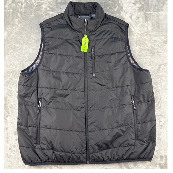 Free Country Other - Free Country Vest Mens XXL 197-MOF4640S Black Quilted Puffer NEW